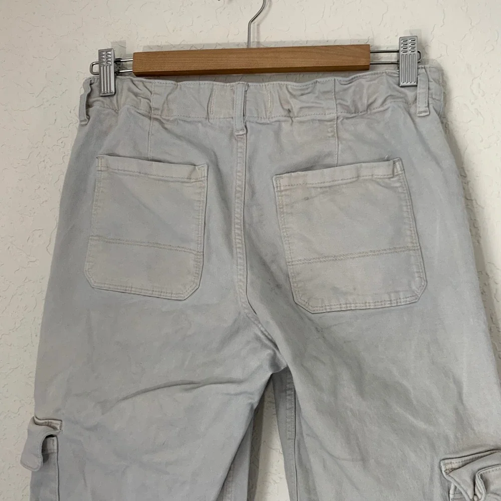 Abercrombie Kids Cargo Pants 17/18‎ Wide Leg Adjustable 28x26 Gorp Grunge Skate